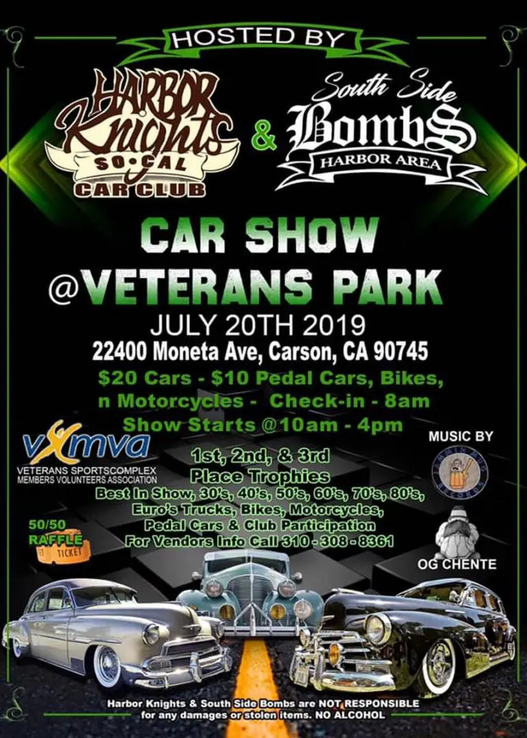 Car Show at Veterans Park Rides Collective