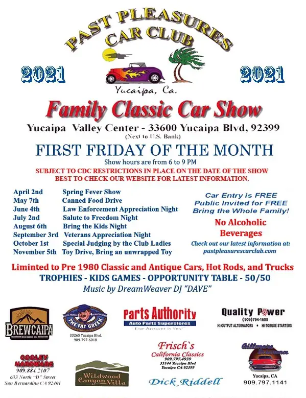 Yucaipa Valley Car Show in California Rides Collective