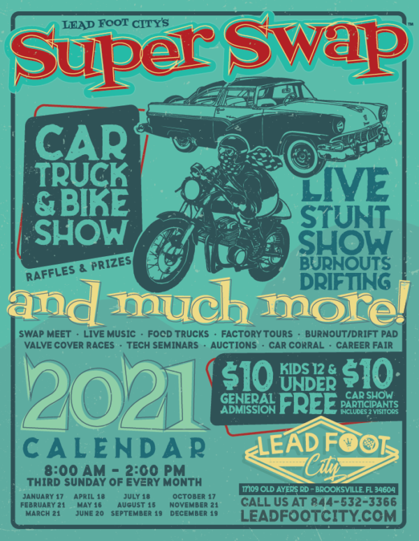 Super Swap Meet by Leadfoot City in Brooksville, FL Rides Collective