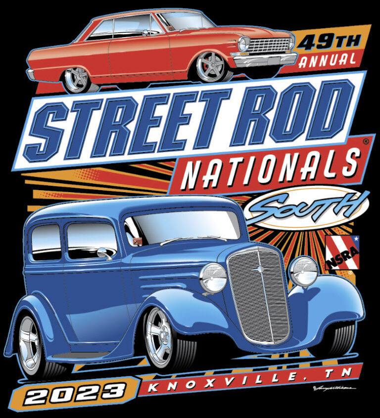 2023 NSRA street rod nationals south 768x844