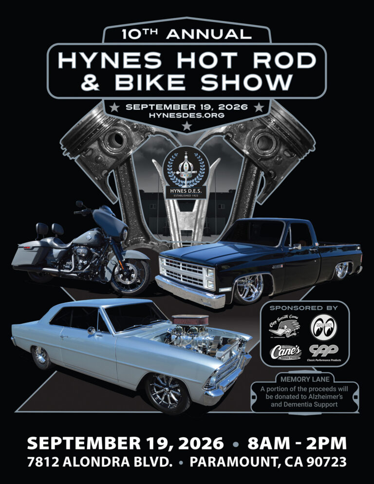 2026 Hynes Car Show Flyer 1 768x994